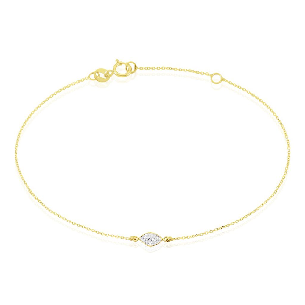 Bracelet Fittonia Or Jaune