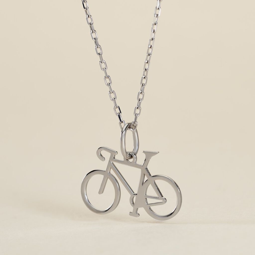 Pendentif Vince Argent Blanc - Pendentifs Famille | Histoire d’Or