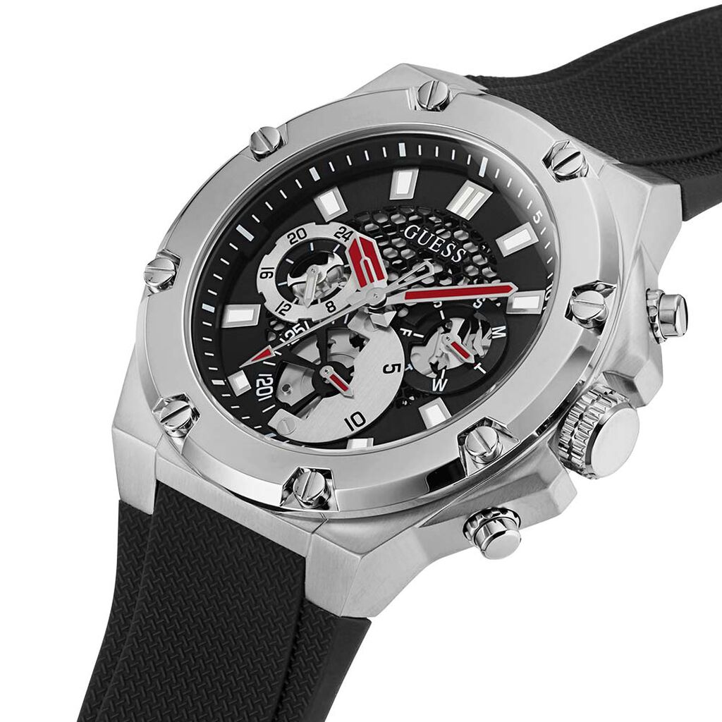 Montre Guess Third Gear Noir - Montres Homme | Histoire d&rsquo;Or