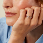 Bague Paros Argent Blanc - Bagues fantaisie Femme | Histoire d&rsquo;Or