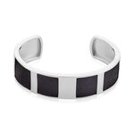 Bracelet Jonc Milo Argent Blanc - Bracelets joncs Homme | Histoire d&rsquo;Or