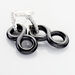 Boucles D'oreilles Pendantes Celinia Argent Blanc Céramique Et Oxyde - Boucles d'oreilles fantaisie Femme | Histoire d’Or