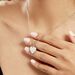 Collier Argent Blanc Ventur - Colliers Coeur Femme | Histoire d’Or