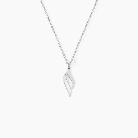 Collier Argent Blanc Prudent - Colliers fantaisie Femme | Histoire d&rsquo;Or