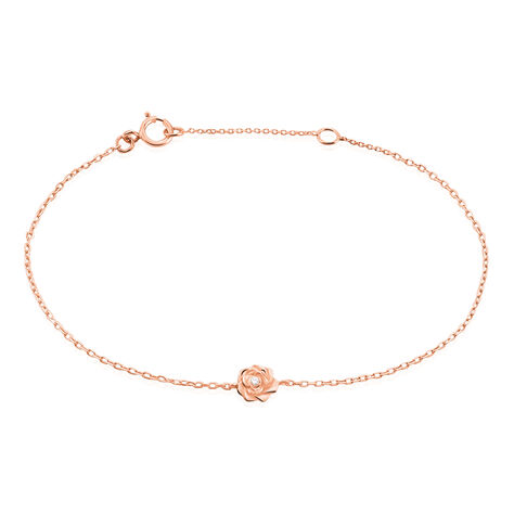 Bracelet Jannea Argent Rose Oxyde De Zirconium - Bracelets Femme | Histoire d’Or