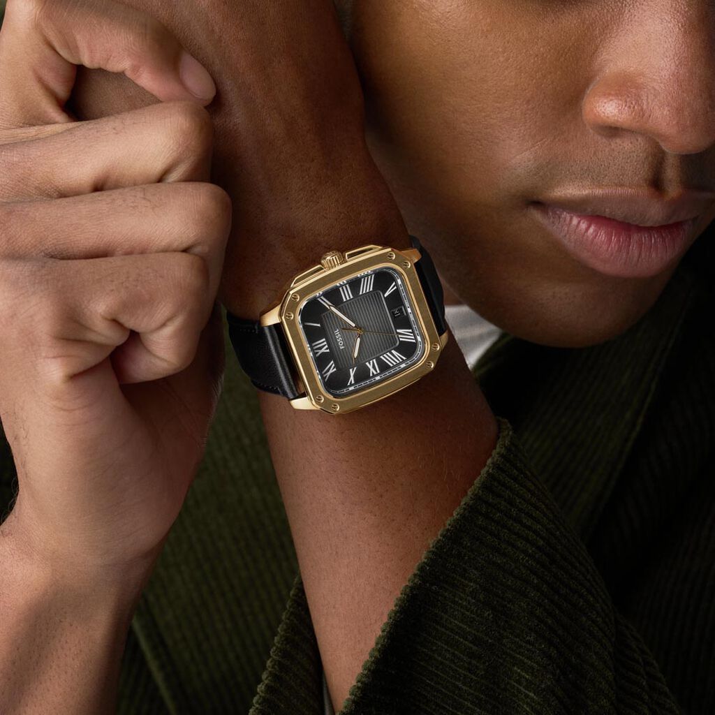 Montre Fossil Crosby Noir - Montres Homme | Histoire d’Or