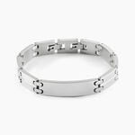 Charms Personnalisation Argent Blanc Oxyde De Zirconium - F&ecirc;te des p&egrave;res Homme | Histoire d&rsquo;Or