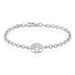 Bracelet Lao Argent Blanc - Bracelets Femme | Histoire d’Or