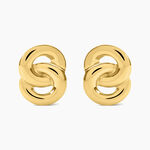 Bijoux D'Oreilles Nancie Acier Dor&eacute; - Boucles d'oreilles fantaisie Femme | Histoire d&rsquo;Or