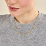 Collier Querida Pampilles Acier Jaune - Colliers fantaisie Femme | Histoire d&rsquo;Or