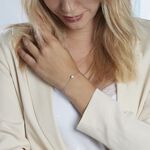 Bracelet Abha Argent Blanc Oxyde De Zirconium - Bracelets Femme | Histoire d&rsquo;Or