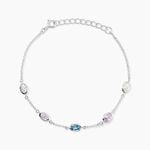 Bracelet Ilvaae Argent Blanc Oxyde De Zirconium - Bracelets Femme | Histoire d&rsquo;Or