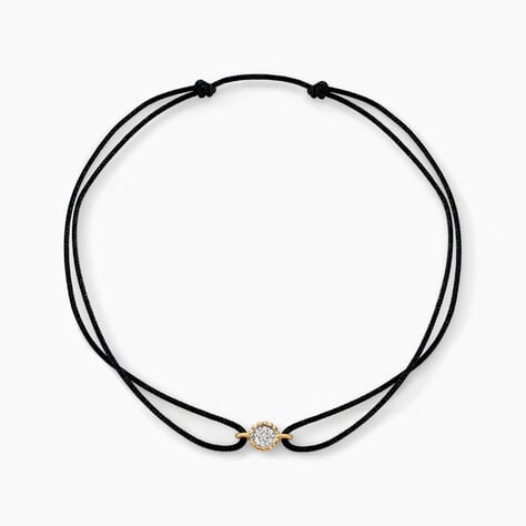 Bracelet Mon 1er Diamant Or Jaune Diamant - Bracelets cordon Femme | Histoire d’Or