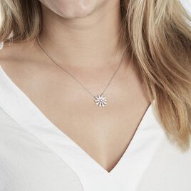 Collier Ambrose Argent Bicolore Oxyde De Zirconium - Colliers fantaisie Femme | Histoire d’Or