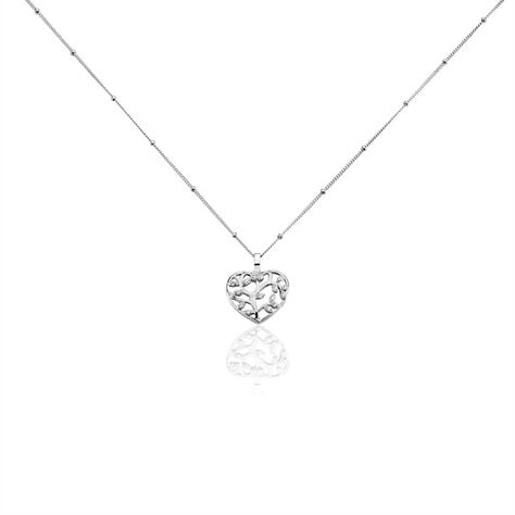 Collier Argent Rechef Oxydes De Zirconium - Colliers fantaisie Femme | Histoire d&rsquo;Or