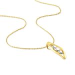 Collier Caline Or Jaune Diamant - Colliers Femme | Histoire d&rsquo;Or