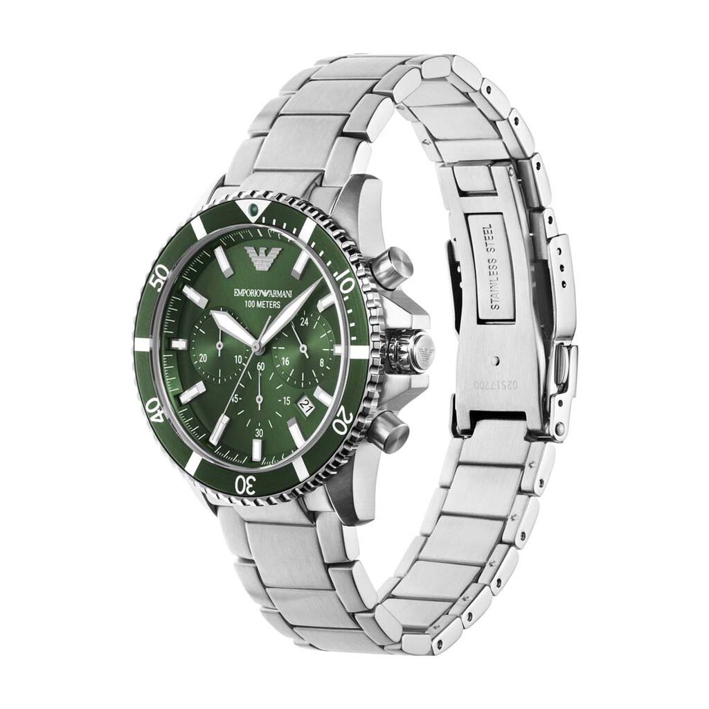 Montre Emporio Armani Vert - Montres Homme | Histoire d&rsquo;Or