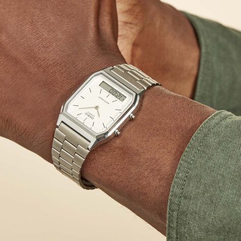 Casio Montre homme bracelet en métal – World Market Place