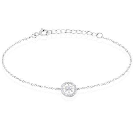 Bracelet Ray Argent Oxyde De Zirconium - Bracelets Femme | Histoire d’Or