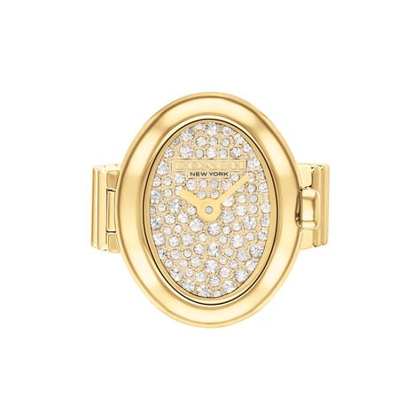 Montre Coach Sammy Watch Ring Dor&eacute; - Montres Femme | Histoire d&rsquo;Or