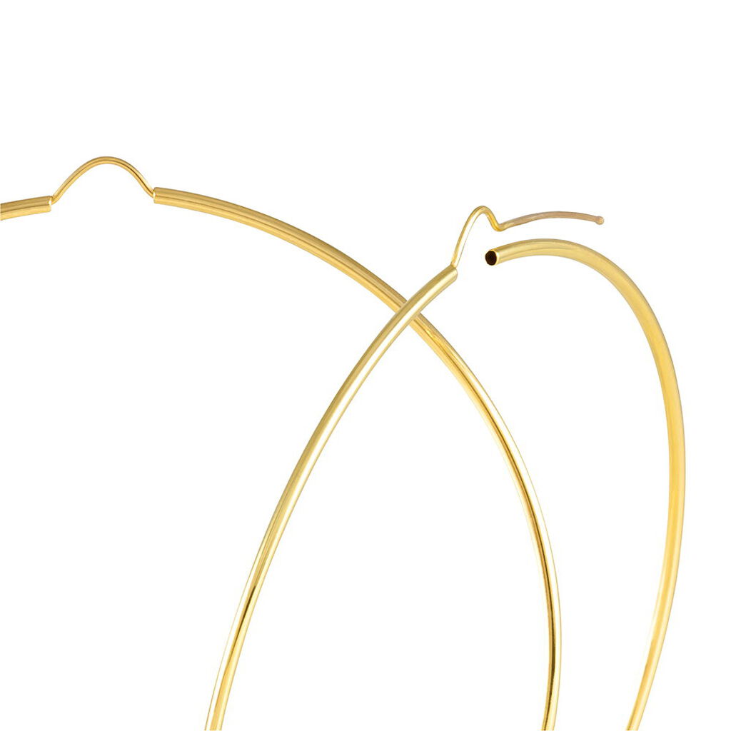 Cr&eacute;oles Dominae Or Jaune - Boucles d'oreilles cr&eacute;oles Femme | Histoire d&rsquo;Or