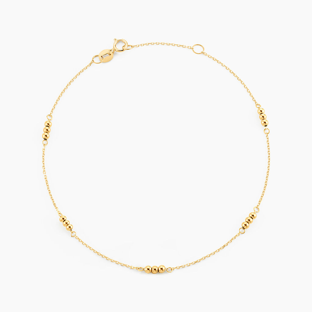 Cha&icirc;ne De Cheville Ourania Or Jaune - Cha&icirc;nes de cheville Femme | Histoire d&rsquo;Or