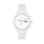 Montre Lacoste .12.12 Chrono Blanc - Montres Homme | Histoire d&rsquo;Or