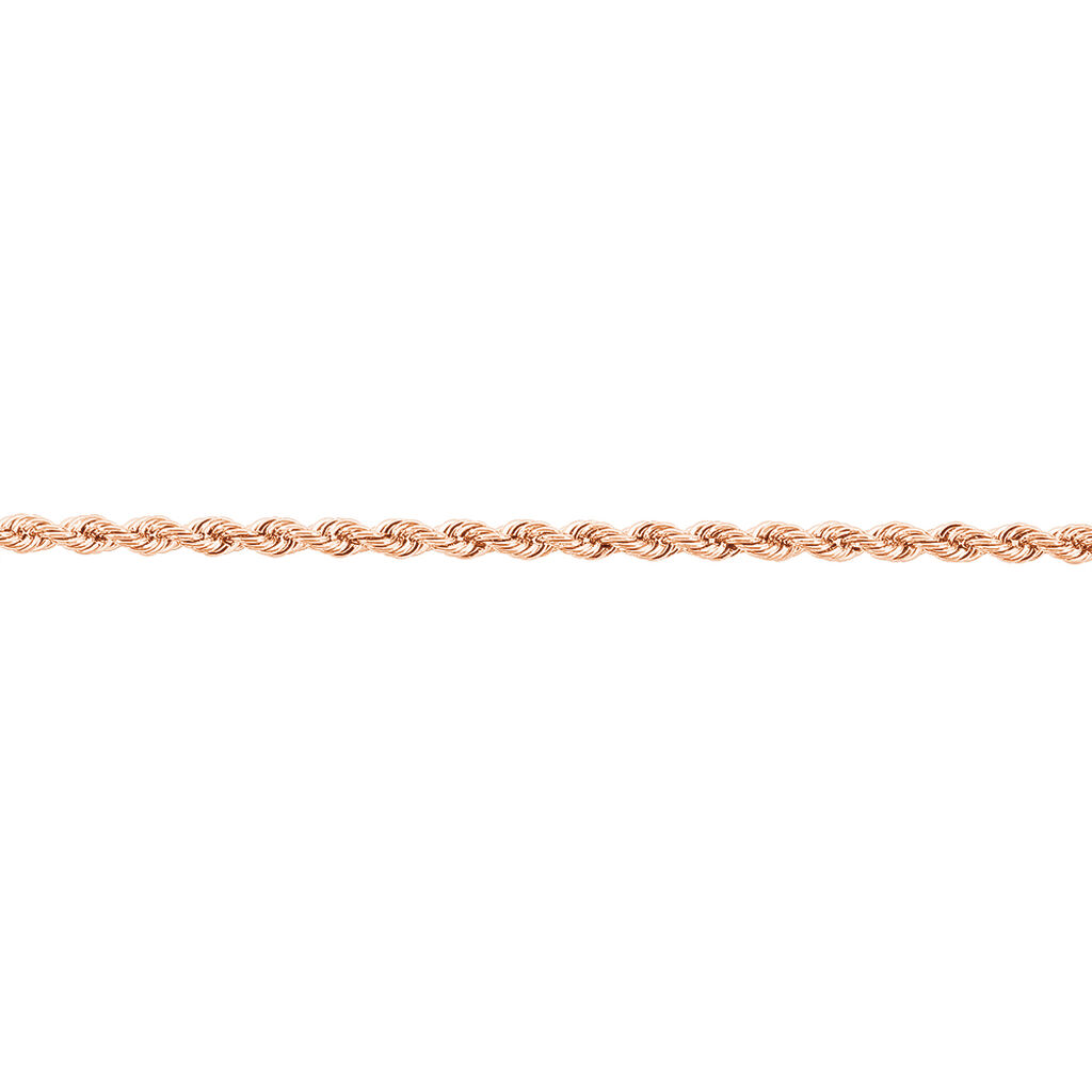 Bracelet Jerry Maille Corde Or Rose - Bracelets chaîne Femme | Histoire d’Or