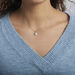 Collier Dari Or Blanc Oxyde De Zirconium - Colliers Femme | Histoire d’Or