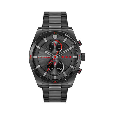 Montre Hugo Fast Noir - Montres Homme | Histoire d’Or