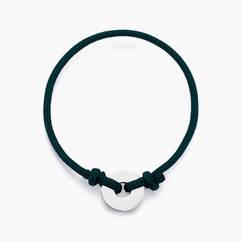 Bracelet Alto Acier Blanc - Bracelets cordon Homme | Histoire d&rsquo;Or