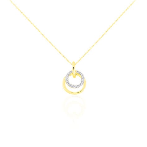 Collier Megan Or Jaune Diamant - Colliers Femme | Histoire d&rsquo;Or