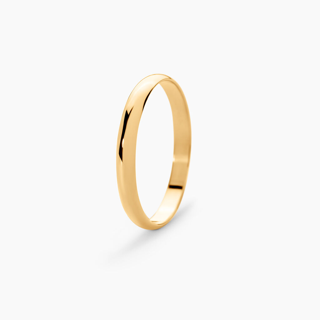 Alliance Meredithe Or Jaune - Alliances Unisex | Histoire d&rsquo;Or