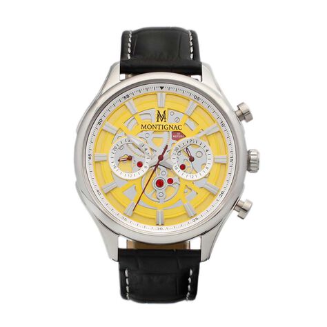 Montre Montignac Jaune - Montres Homme | Histoire d’Or