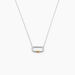 Collier Infini Pop Argent Bicolore - Colliers fantaisie Femme | Histoire d’Or
