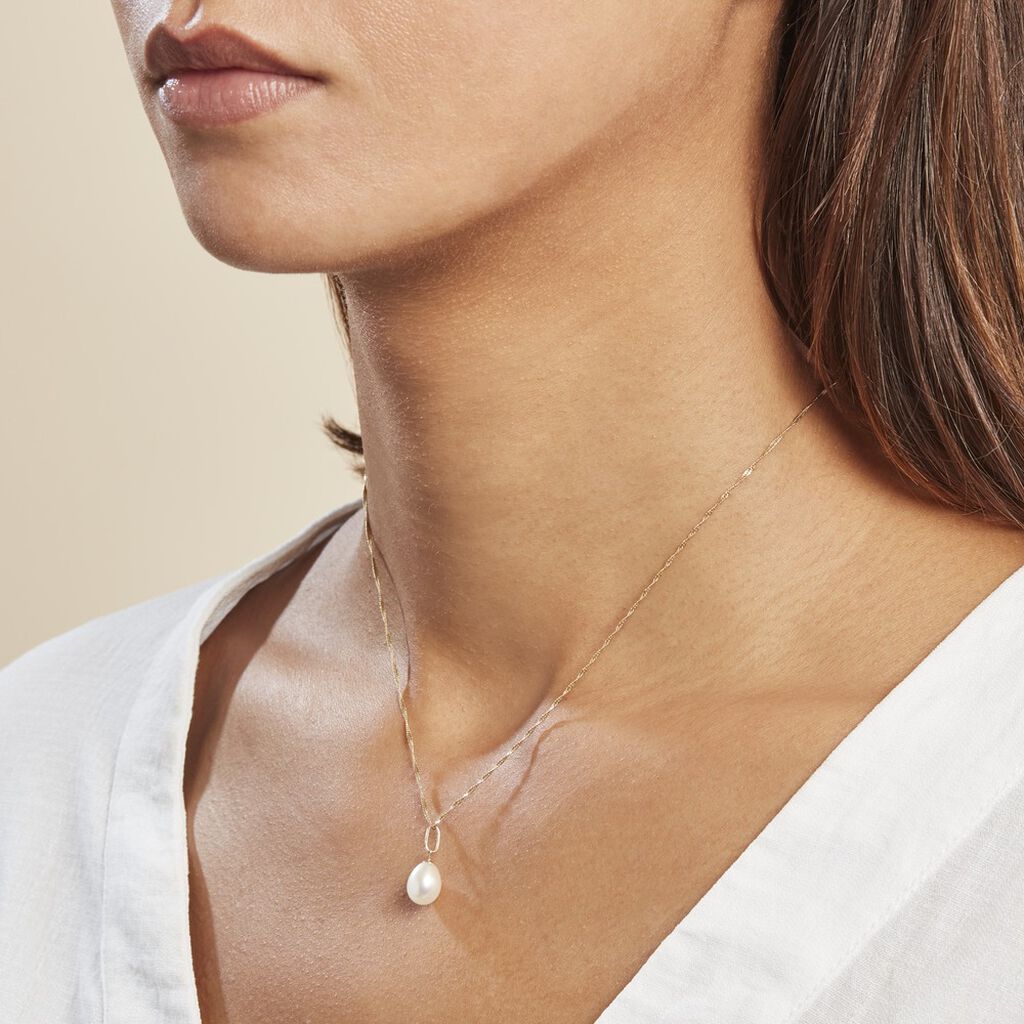 Pendentif Melody Or Jaune Perle De Culture - Pendentifs Femme | Histoire d’Or