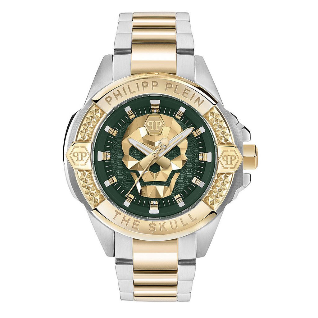 Montre Philipp Plein The $kull Vert - Montres Homme | Histoire d&rsquo;Or