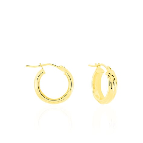 Créoles Antiope Or Jaune - Boucles d'oreilles créoles Femme | Histoire d’Or
