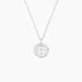 Pendentif Elio B Argent Blanc - Pendentifs Famille | Histoire d&rsquo;Or