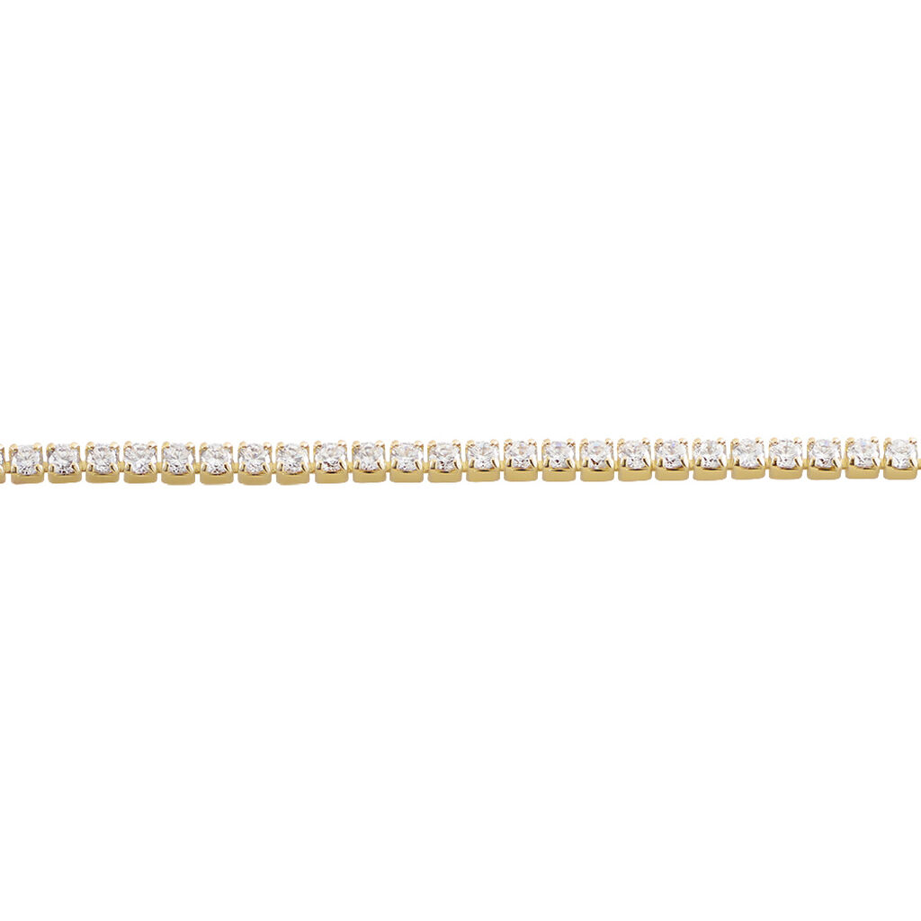 Bracelet Plaqué Or Zoelia Oxydes De Zirconium - Bracelets Femme | Histoire d’Or