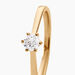 Bague Solitaire Athena Or Jaune Diamant - Bagues solitaires Femme | Histoire d’Or