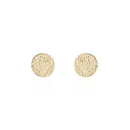 Boucles D'oreilles Puces Blanka Plaqué Or Jaune - Boucles d'oreilles fantaisie Femme | Histoire d’Or