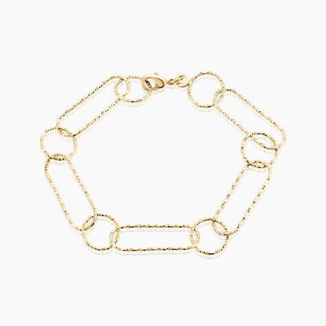 Bracelet Mungo Plaque Or Jaune - Bracelets Femme | Histoire d’Or