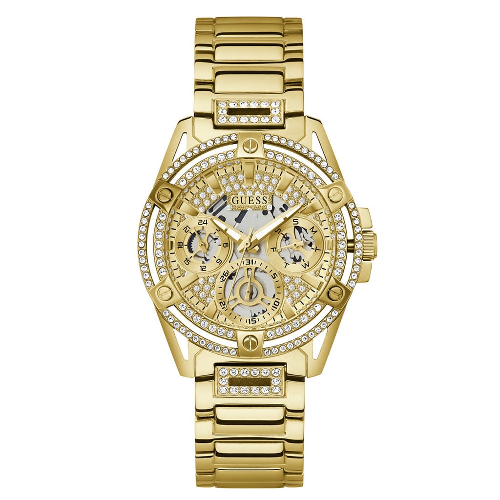 Montre Guess Queen Champagne - Montres Femme | Histoire d&rsquo;Or