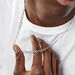 Collier Vivian Argent Blanc - Chaines Homme | Histoire d’Or