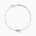 Bracelet Laurine Argent Blanc Oxyde De Zirconium - Bracelets Femme | Histoire d’Or