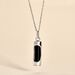 Pendentif Tiki Argent Blanc Onyx - Pendentifs Famille | Histoire d’Or
