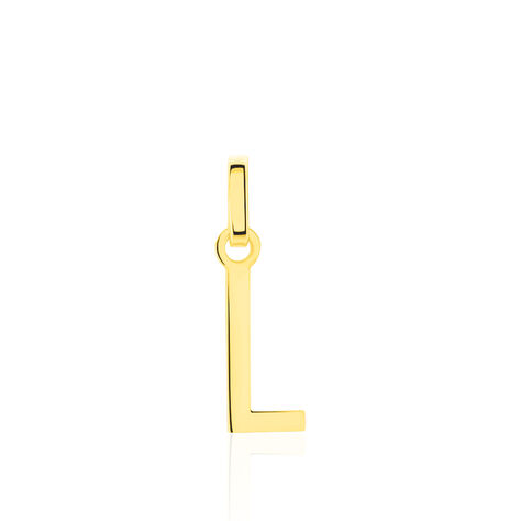 Pendentif Ionia Lettre Or Jaune - Pendentifs Famille | Histoire d’Or