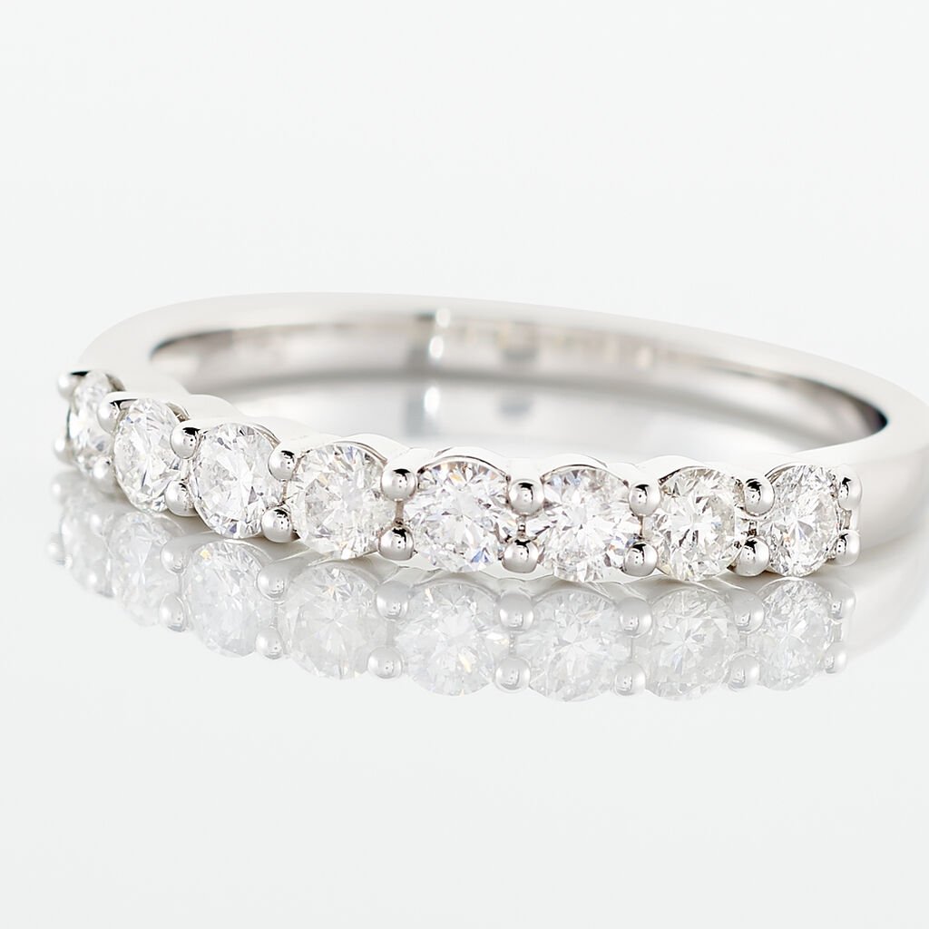 Alliance Hera Or Blanc Diamant - Alliances Femme | Histoire d’Or