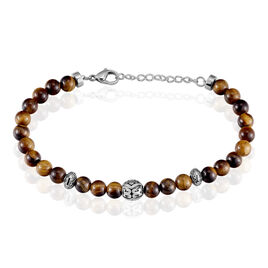 Bracelet Labhras Acier Blanc - Bracelets fantaisie Homme | Histoire d’Or
